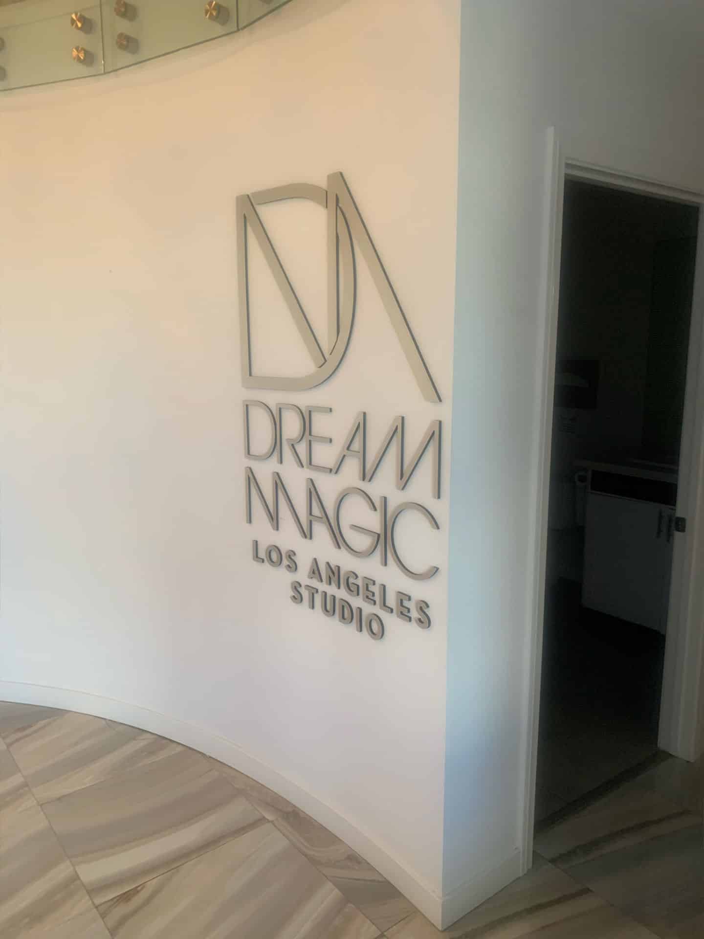 Dream Magic Lobby Sign