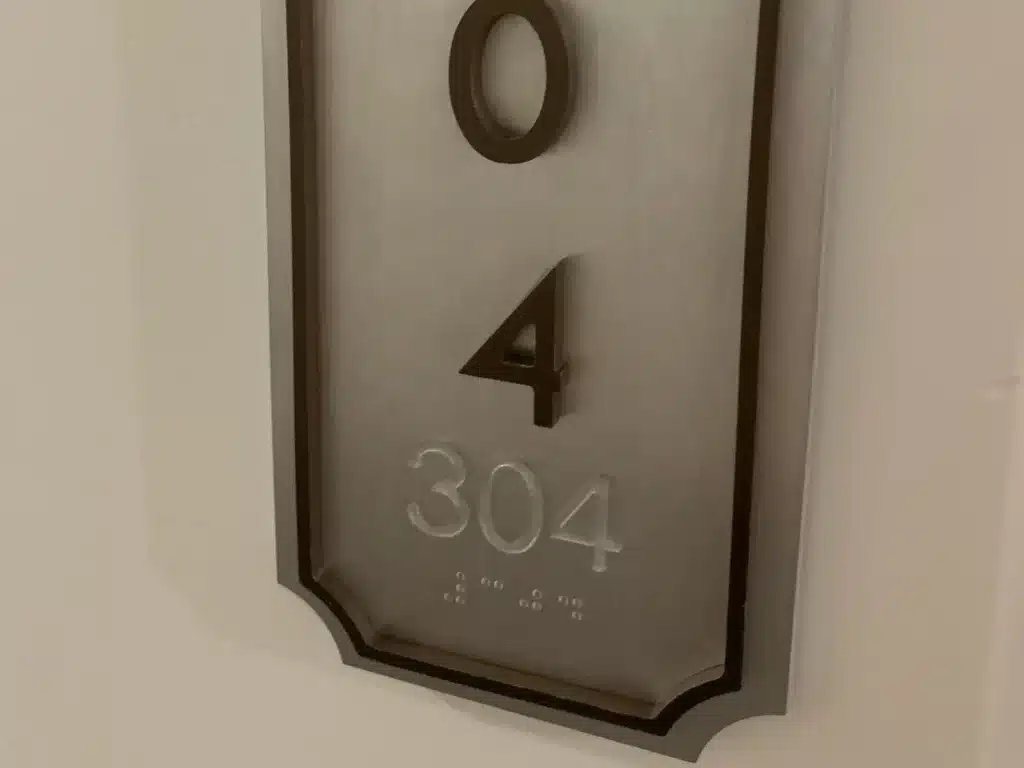 ADA Room Sign