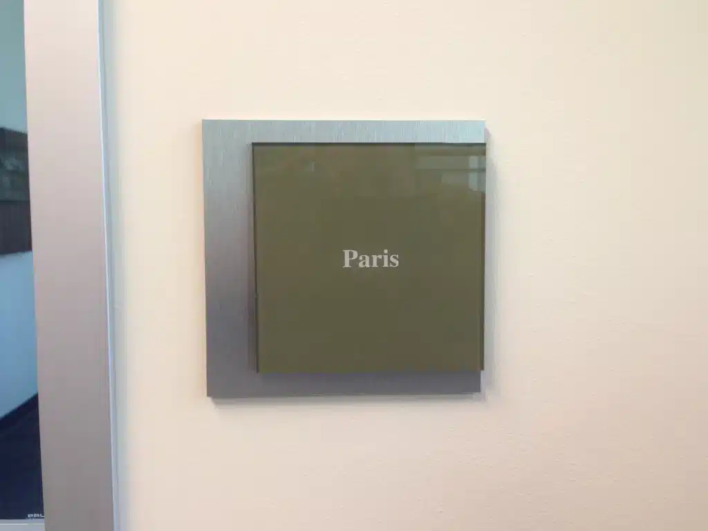 Office Sign Example